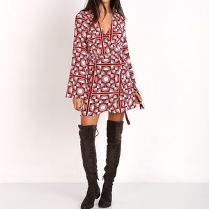 Stone cold fox Kai wrap dress 1